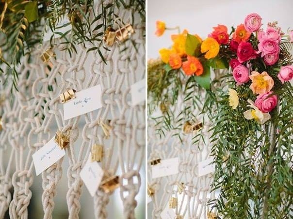 Макраме как элемент декора