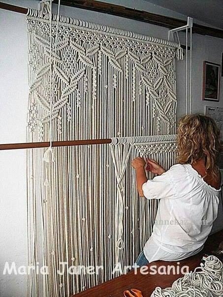 Макраме как элемент декора