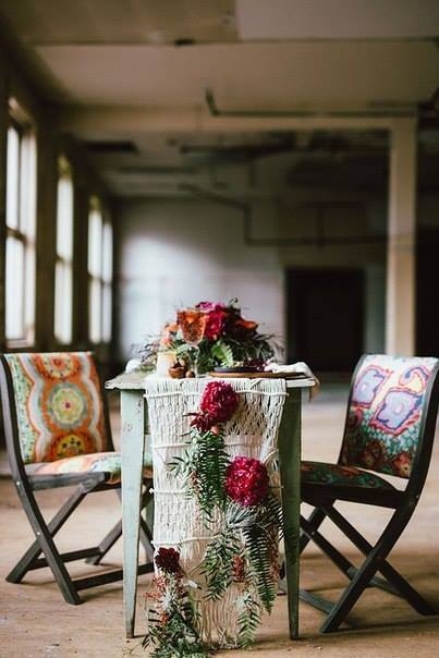 Макраме как элемент декора