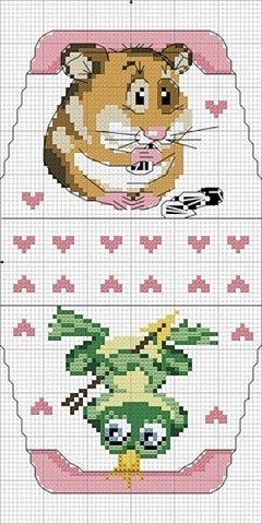 Схемы для детских сумочек или игольниц Схемы для детских сумочек или игольниц