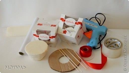 Букет из Рафаэлло.