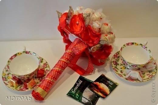 Букет из Рафаэлло.