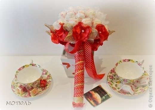 Букет из Рафаэлло.