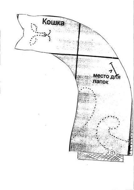 Котики-неразлучники с выкройкой Котики-неразлучники с выкройкой