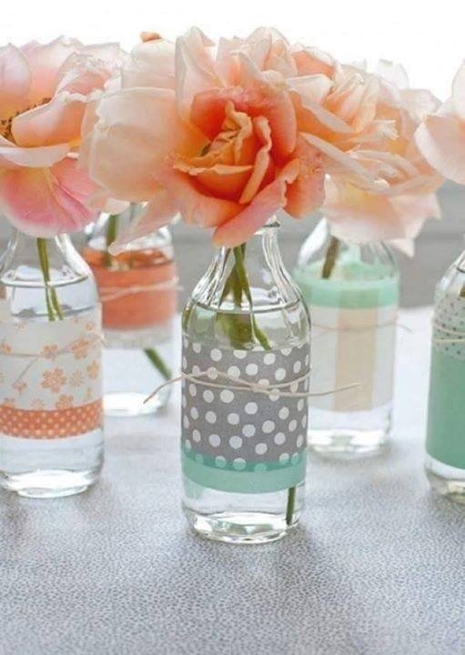 Еще одна коллекция идей со стеклянными бутылками