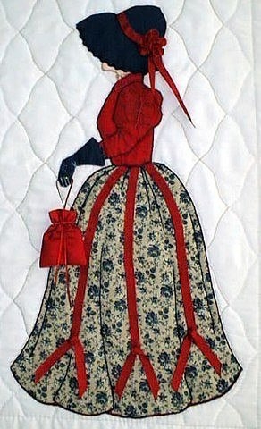 Барышни из лоскутов ткани. Волшебство пэчворка.