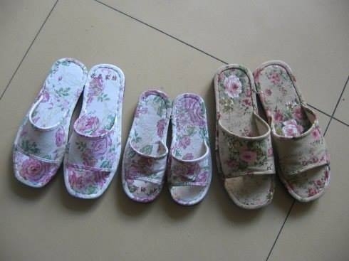 Тапочки с выкройкой Тапочки с выкройкой