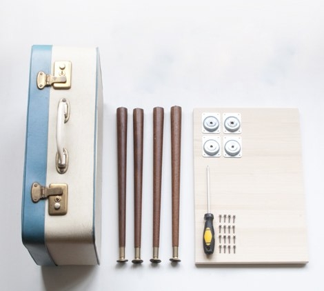 Куда пристроить старый чемодан...