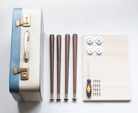 Куда пристроить старый чемодан...