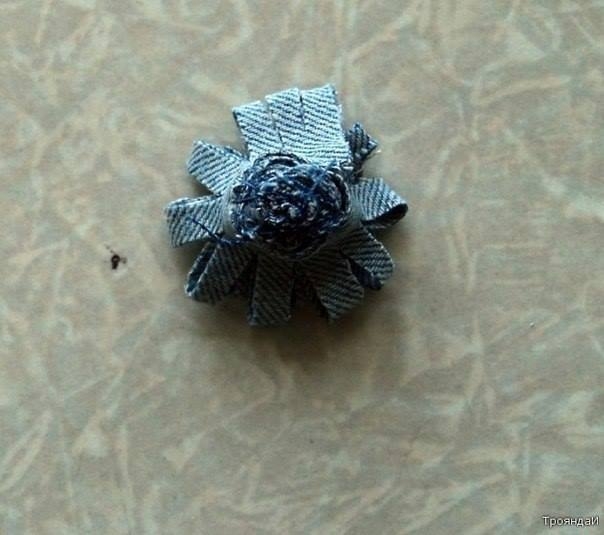 Джинсовая роза Джинсовая роза