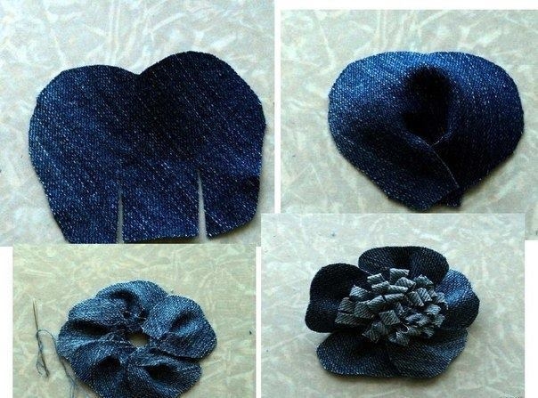 Джинсовая роза Джинсовая роза