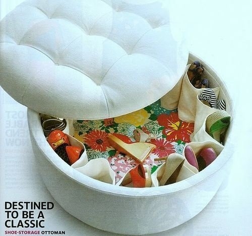 Оригинальные способы хранения обуви.