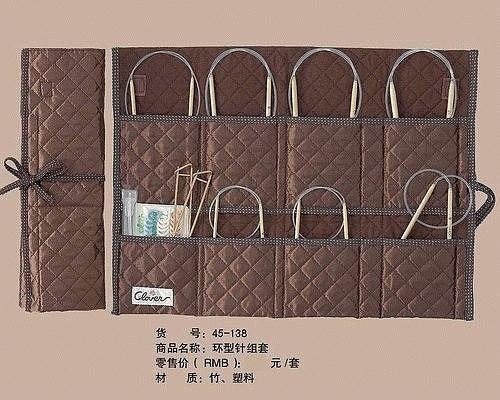 Чехол-органайзер для спиц. Выкройки и идеи