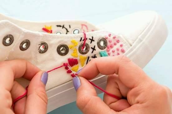 Идеи декора обуви