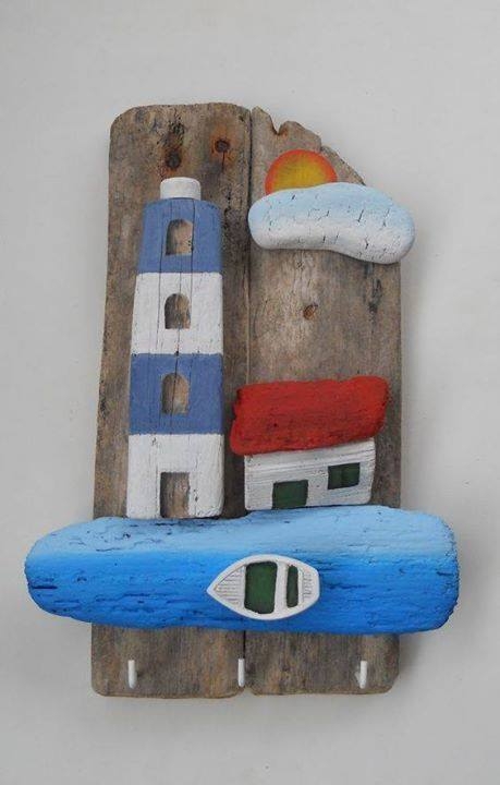 Что можно сделать из дерева, побывавшего в море? Идеи!