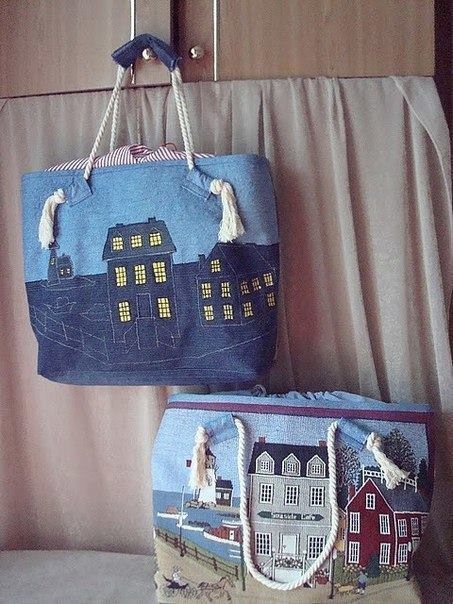 Новая жизнь старых джинс