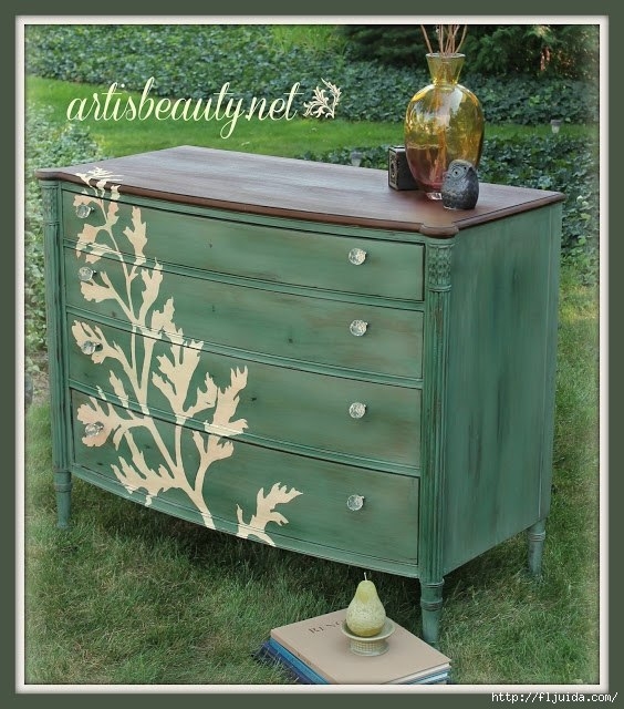Оригинальные переделки мебели. Декупажное преображение..