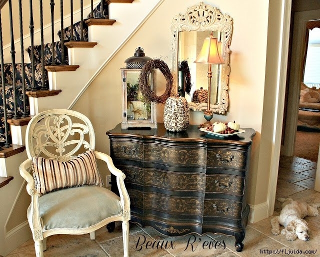 Оригинальные переделки мебели. Декупажное преображение..