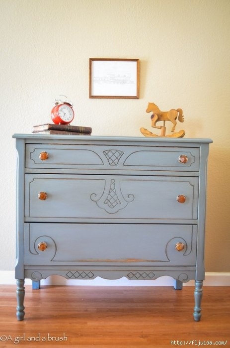 Оригинальные переделки мебели. Декупажное преображение..