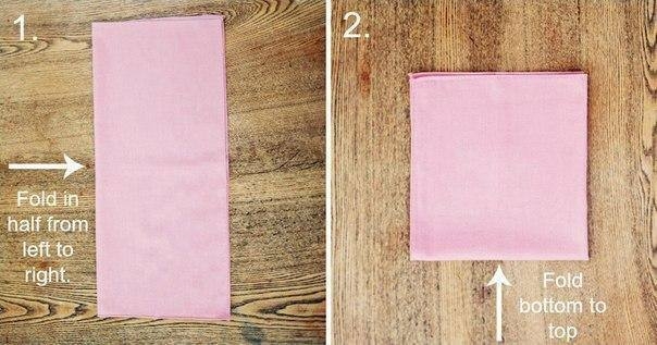 Красивый способ сервировки праздничного стола