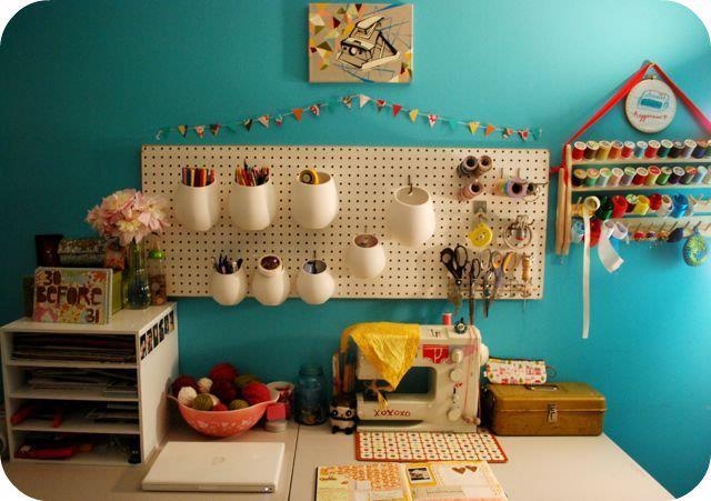 Идеи обустройства рабочего места мастерицы