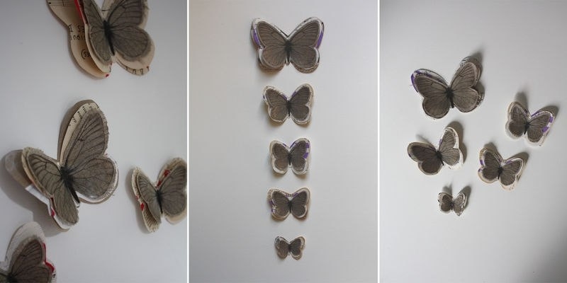 Декоры с помощью газет