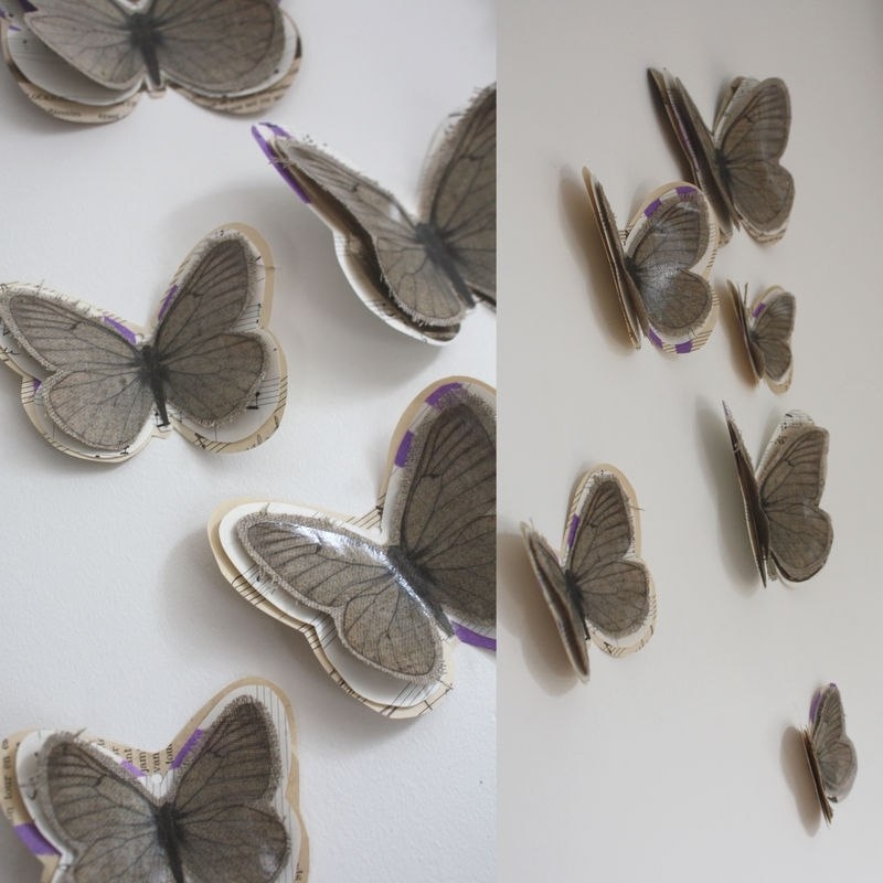 Декоры с помощью газет