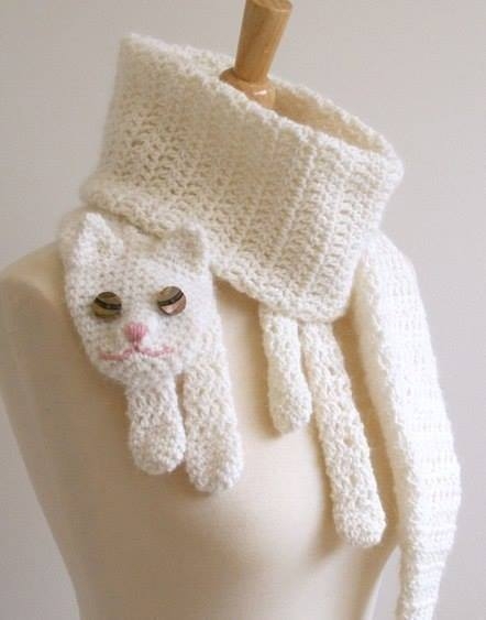 Креативные шарфики-животные