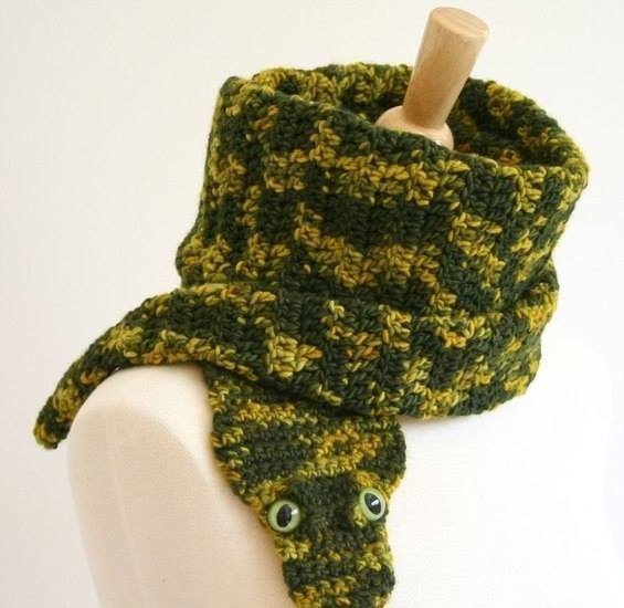 Креативные шарфики-животные