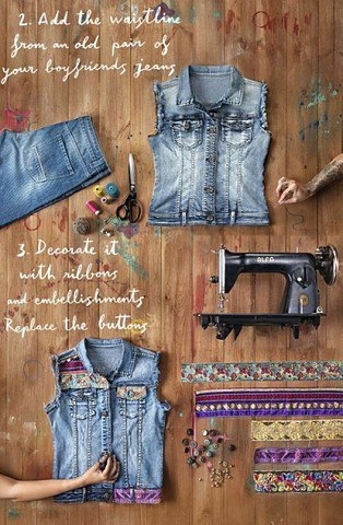 Делаем крутую джинсовку