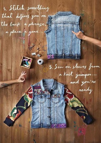 Делаем крутую джинсовку