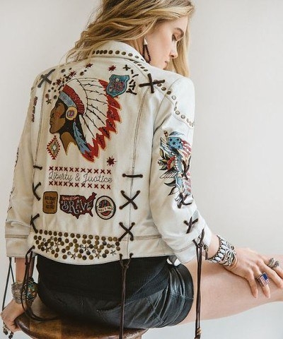 Вышивка на джинсовках Вышивка на джинсовках