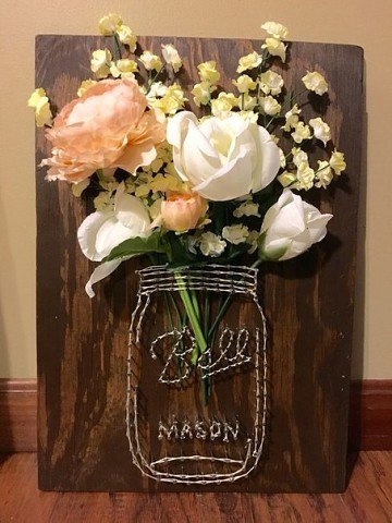 Идеи цветочных панно