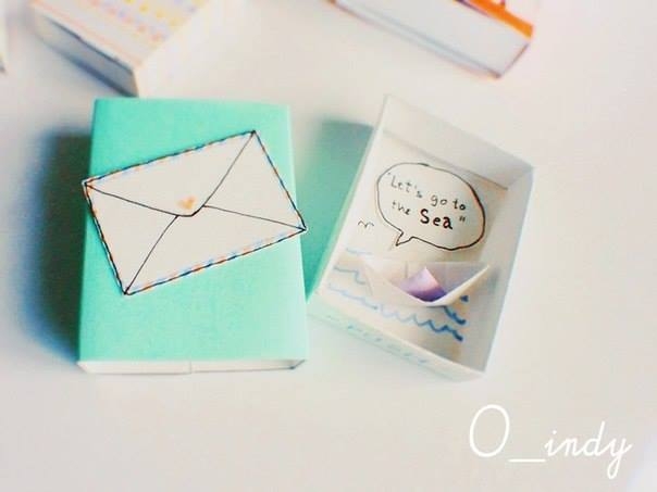 Милота из спичечных коробков