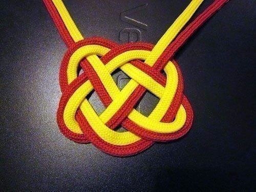 Как завязать кельтский узелок «сердце»