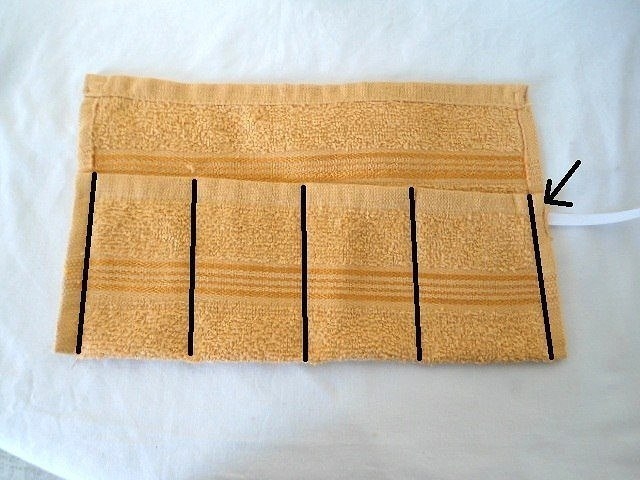 Органайзер в дорогу своими руками из махрового полотенца! Органайзер в дорогу своими руками из махрового полотенца!