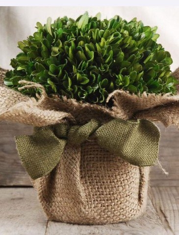 Мешковина как элемент декора Мешковина как элемент декора