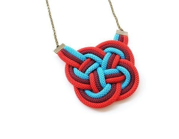 Плетение узелков счастья из шнуров