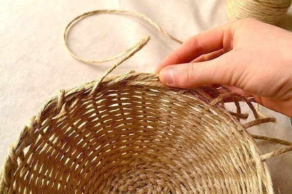 Плетем корзинку. Мастер-класс