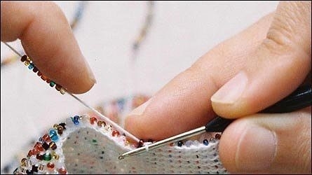 Вязание с бисером для начинающих