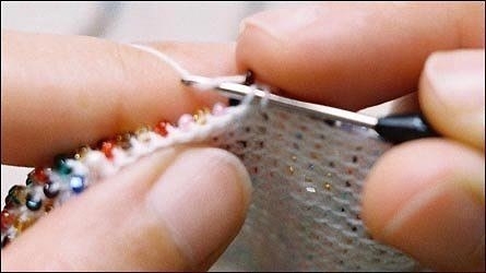 Вязание с бисером для начинающих