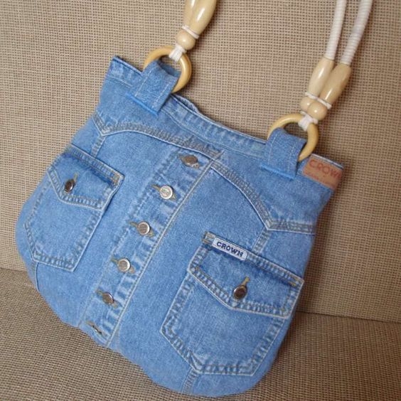 Переделки из джинсовых кармашков