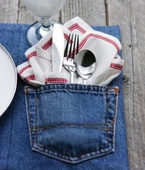 Переделки из джинсовых кармашков