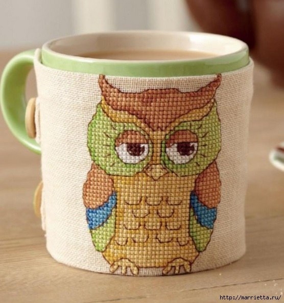 Совы разные и красивые - вышивка и шитье, идеи