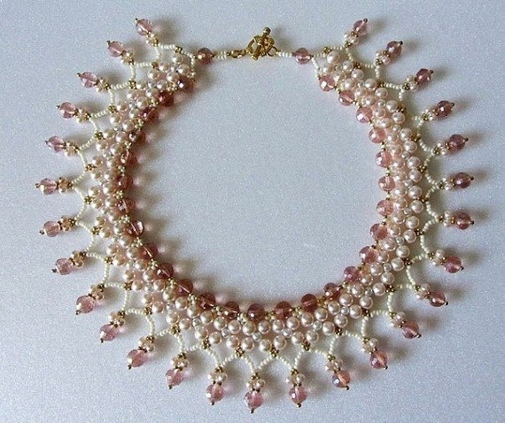 Схемы украшений из бисера