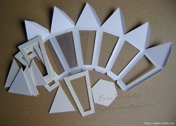 Мастерим фонарик из картона