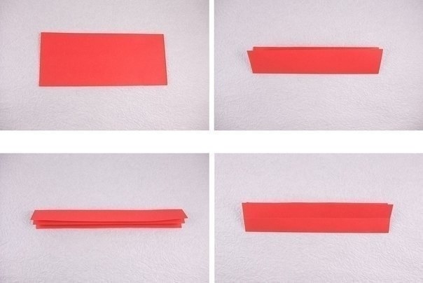 Кошечка в технике оригами