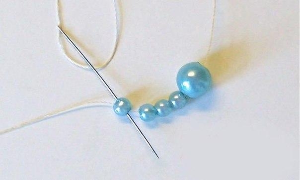 Плетем нежный браслетик