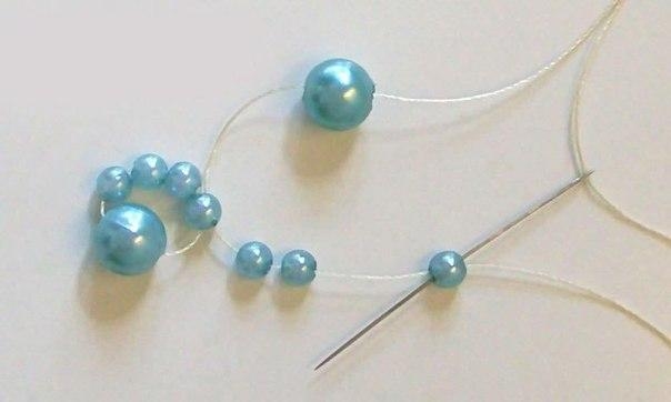 Плетем нежный браслетик