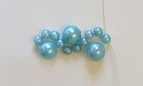 Плетем нежный браслетик